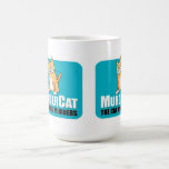 Caneca de café engraçada do gato do assassinato