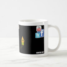 Caneca de café relativa à promoção de TheOldSchool