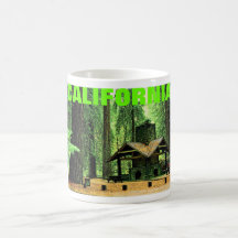 Caneca de Califórnia (sequóias vermelhas)