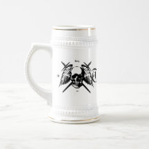 Caneca de cerveja 2 da cerveja dos bastardos