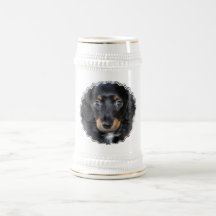 Caneca de cerveja da cerveja do cão de filhote de 