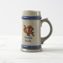 Caneca de cerveja da cerveja do rugby do VA