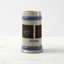 Caneca de cerveja da histeria