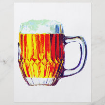 Caneca de cerveja de cerveja inglesa panfletos personalizados