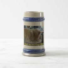Caneca de cerveja engraçada do café para o escritó