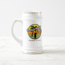 Caneca de cerveja imaginária do bar