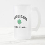 Caneca de cerveja irlandesa personalizada do hooli