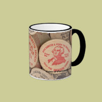 Caneca de madeira dos níqueis canegas