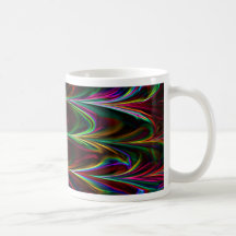 Caneca de néon do Fractal 6