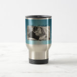 Caneca de viagem da data do casamento