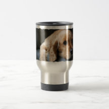 Caneca de viagem de cocker spaniel