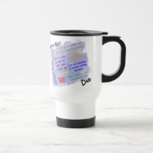 Caneca de viagem de Dadism dos mundos a melhor
