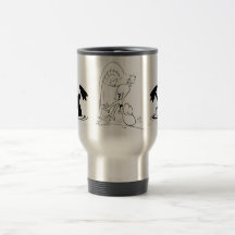 Caneca de viagem "deixada de funcionar" clássica d