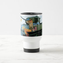 Caneca de viagem do PinUp