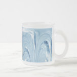 Caneca de vidro dos Cattails - abstrato