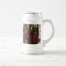 Caneca do Animal-suporte do orangotango & do bebê