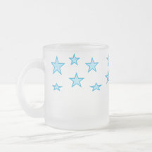 Caneca do azul da luz das estrelas