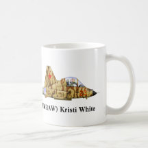 Caneca do branco de HM2 (AW) Kristi