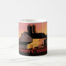 Caneca do celeiro de leiteria de Amish