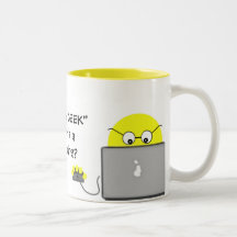 Caneca do computador da tecnologia do geek