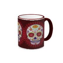 Caneca do crânio do açúcar