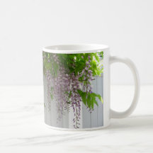 Caneca do ~ das glicínias da lavanda