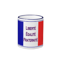 Caneca do dia de Bastille da divisa da Revolução F