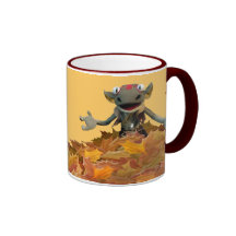 Caneca do diabrete da queda