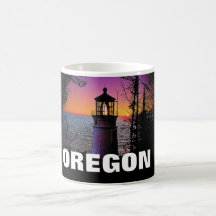 Caneca do farol de Oregon