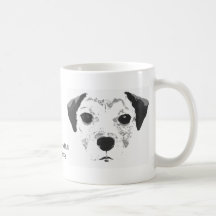 Caneca do filhote de cachorro de Staffordshire bul