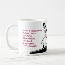 Caneca do grupo do STS 51-L do desafiador