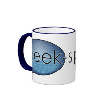 Caneca do logotipo do Geek-Speak