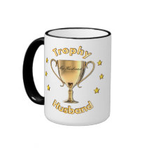 Caneca do marido do troféu