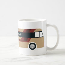 Caneca do ônibus de excursão