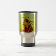caneca do pássaro