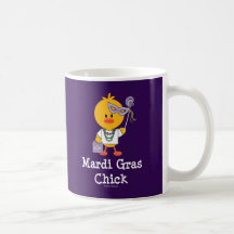 Caneca do pintinho do carnaval