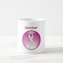 Caneca do sobrevivente do cancro da mama