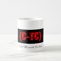 Caneca do Tag de Cut~Throat Cuties