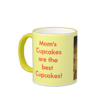 caneca dos cupcakes das mães