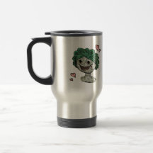 Caneca feliz do zombi