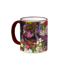 Caneca floral