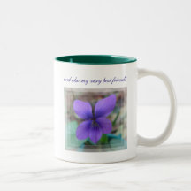 Caneca floral da mãe bonita