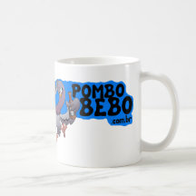 Caneca Pombo Bebo (AZUL)