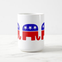 Caneca republicana do logotipo