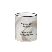 Caneca segura da finança da prática