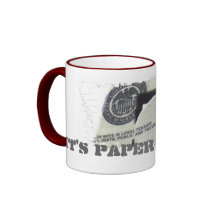 Caneca suja da campainha da beira