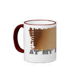 Caneca suja da campainha da beira