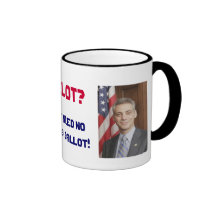 Caneca tresandando da CÉDULA de Rahm Emanuel