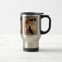 Caneca:  Vintage Steinlen "clínica Cheron "