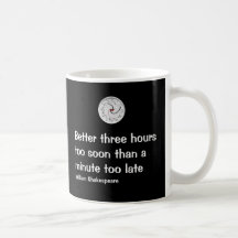 Canecas de café do procrastinador
